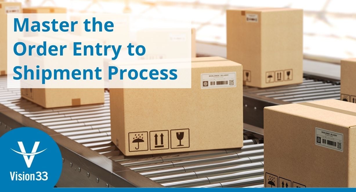 Small Business Tips - master the order entry to shipment process