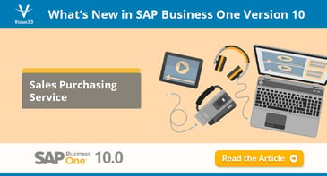 SAP Business One version 10